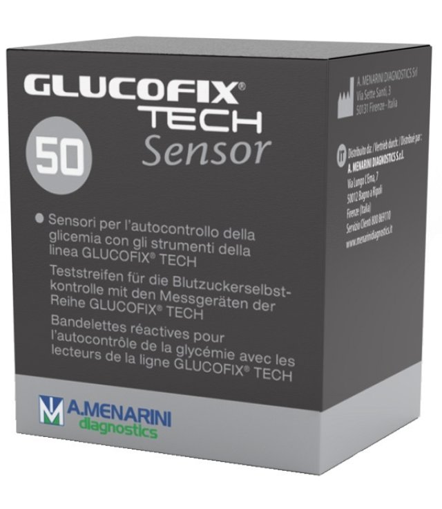 GLUCOFIX TECH SENSOR 50STR