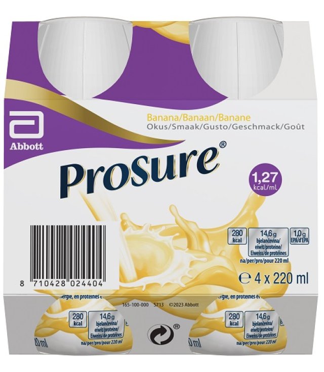 PROSURE BANANA            220ML  4   BOT