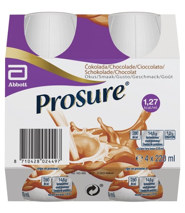 PROSURE CIOCCOLATO        220ML  4   BOT