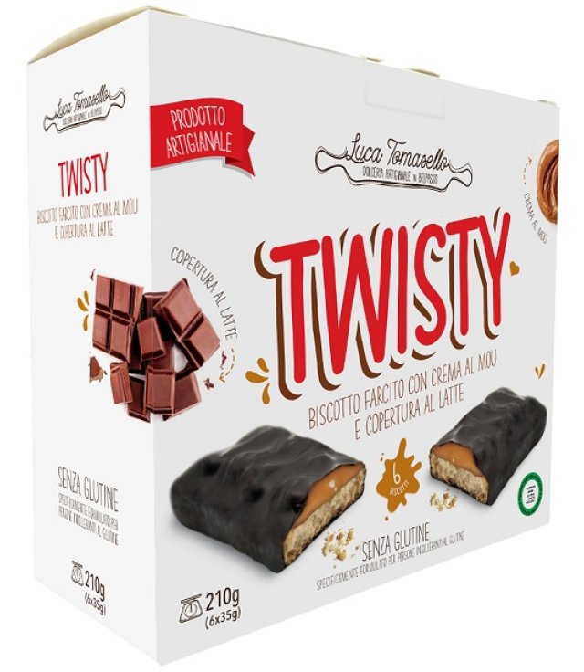 TWISTY BISCOTTO CREMA MOU 210G