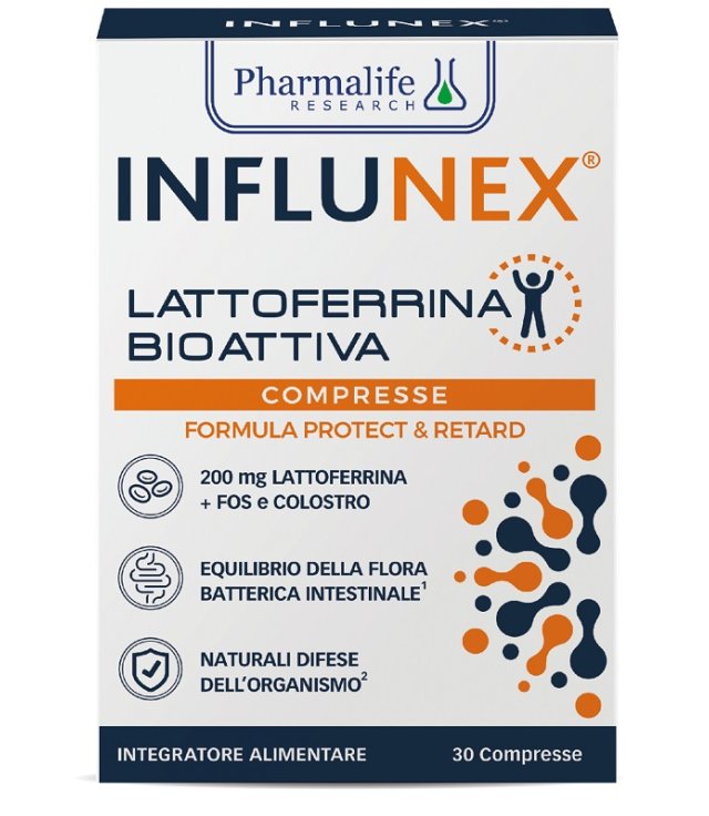 <INFLUNEX LATTOFERRINA            30 CPR