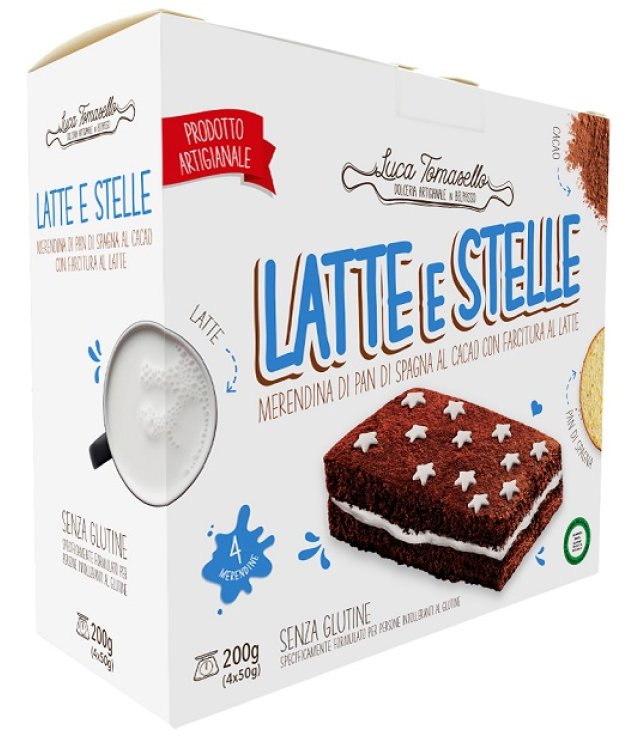 MERENDINA LATTE E STELLE 200G