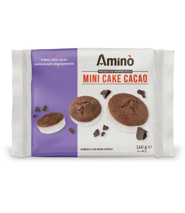 AMINO MINI CAKE CACAO     40GR   4PZ APR