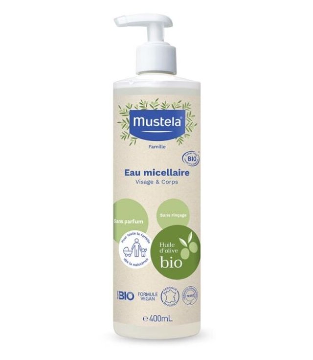 MUSTELA ACQUA MICELL BIO  400ML  ACQ MIC