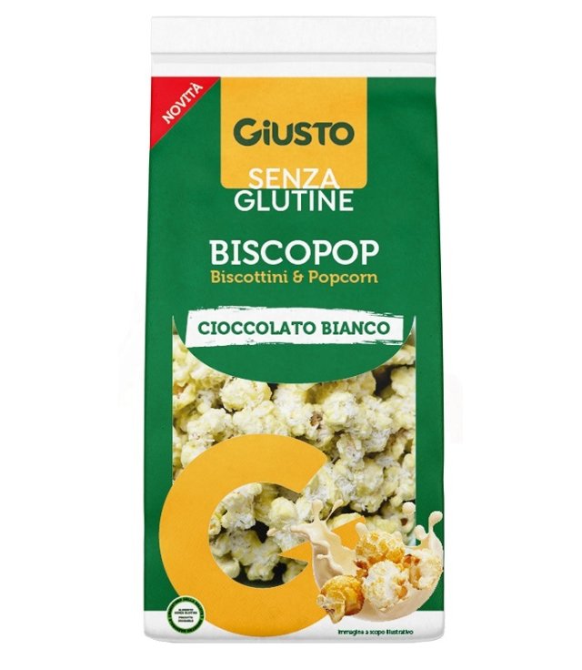 <GIUSTO S/G BISCOPOP CIOC 80GR