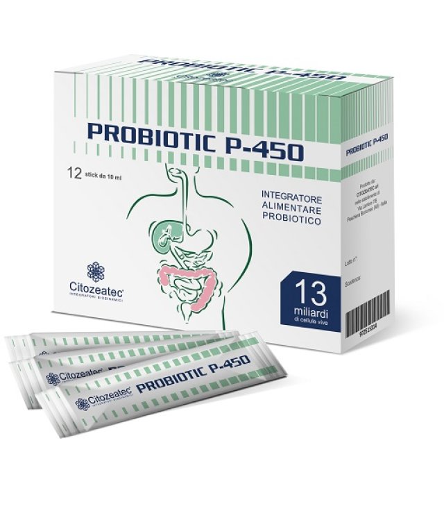 PROBIOTIC P-450 12 STICK MONODOSE 10 ML