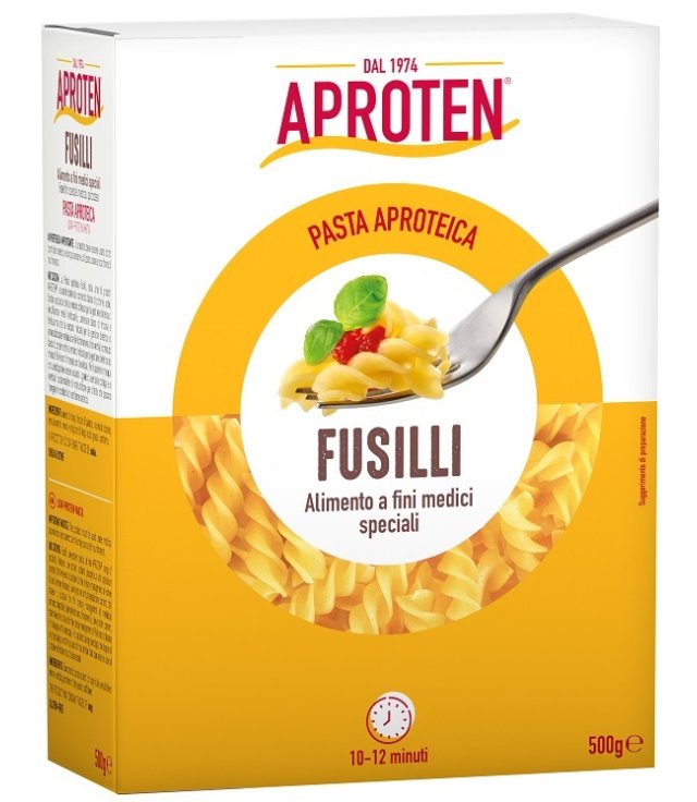 APROTEN PASTA FUSILLI 500G PRO APROTEN PASTA FUSILLI 500G PRO