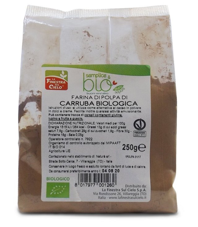 POLPA CARRUBA 250G FINESTRA