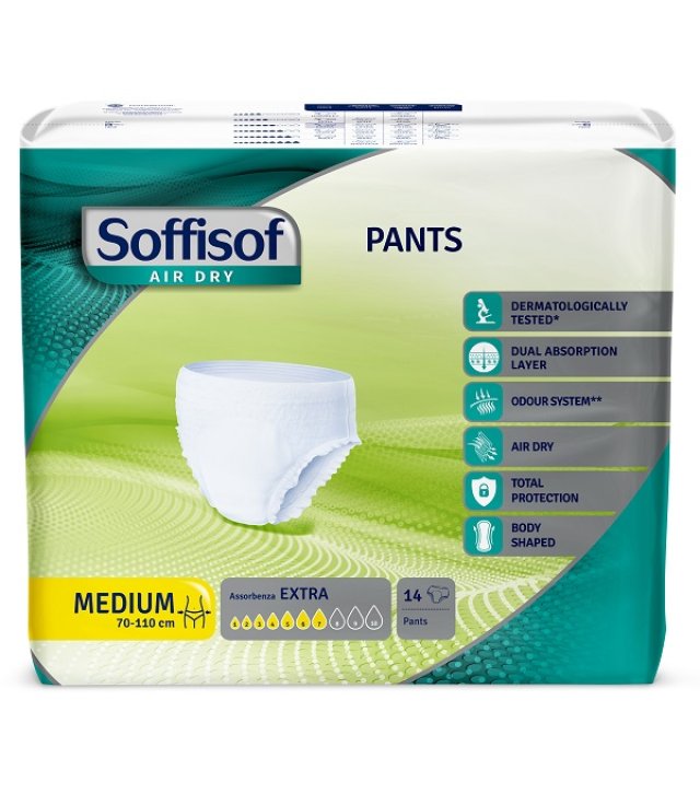 SOFFISOF AIR DRY PANTS EX MEDIA  14  PZ