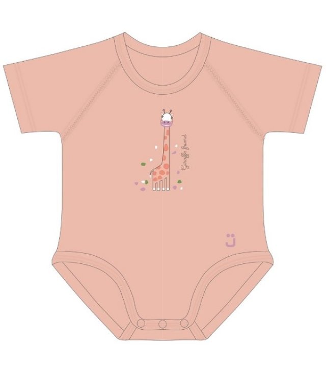 JB BODY 0-36 BC 4S GIRAFFA