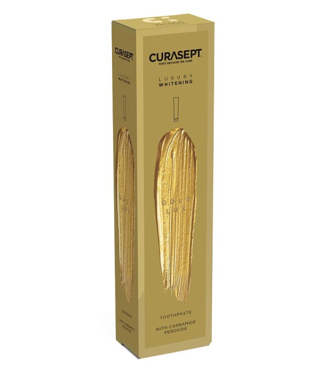 CURASEPT GOLD LUXURY WHITE75ML