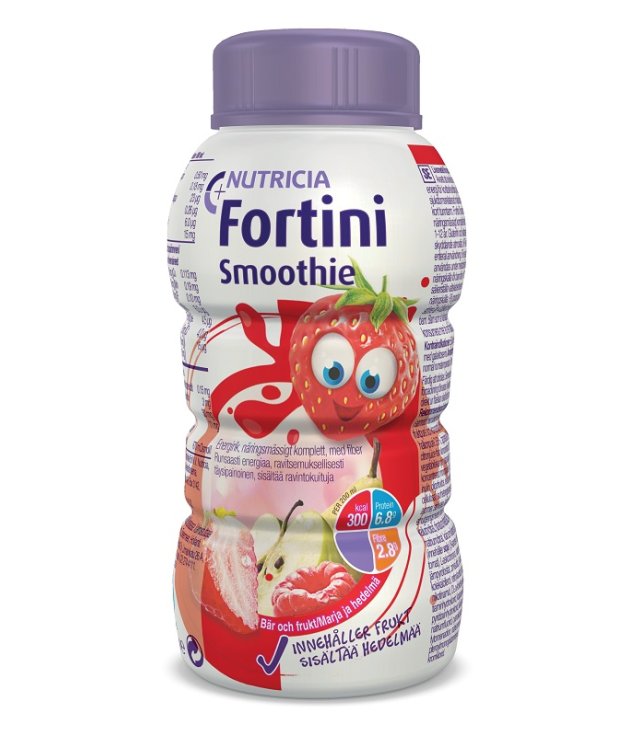 FORTINI SMOOTHIE MULTI FIBRE GUSTO FRUTTI ROSSI 200 ML