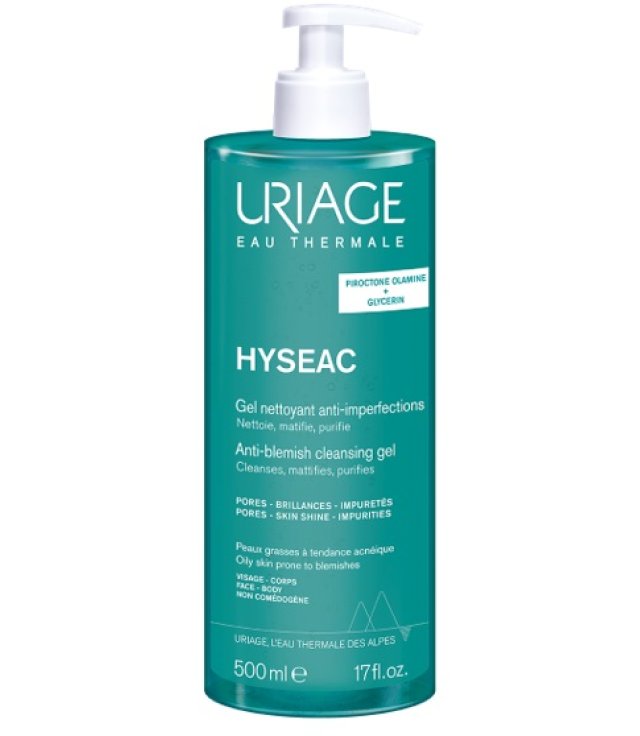 URIAGE HYSEAC GEL NETTOYANT 500M