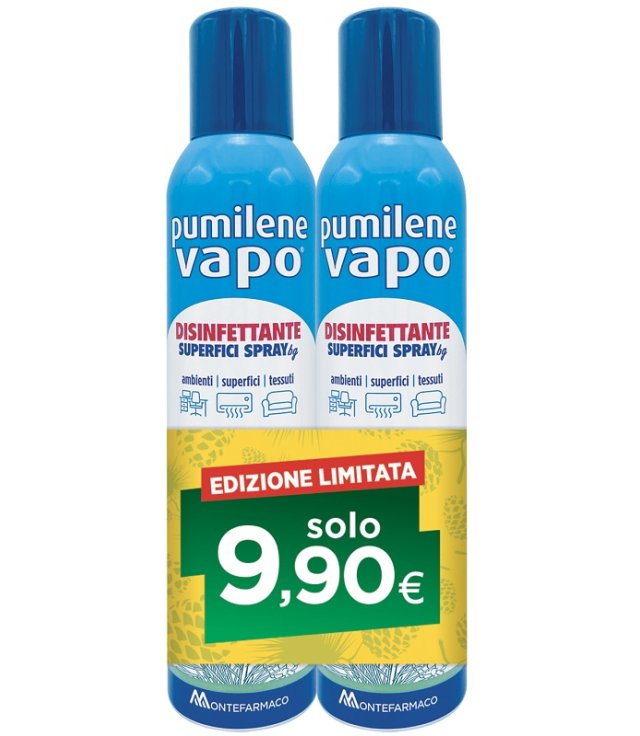 PUMILENE VAPO DISINFETTANTE 2 BOMBOLETTE X 250 ML