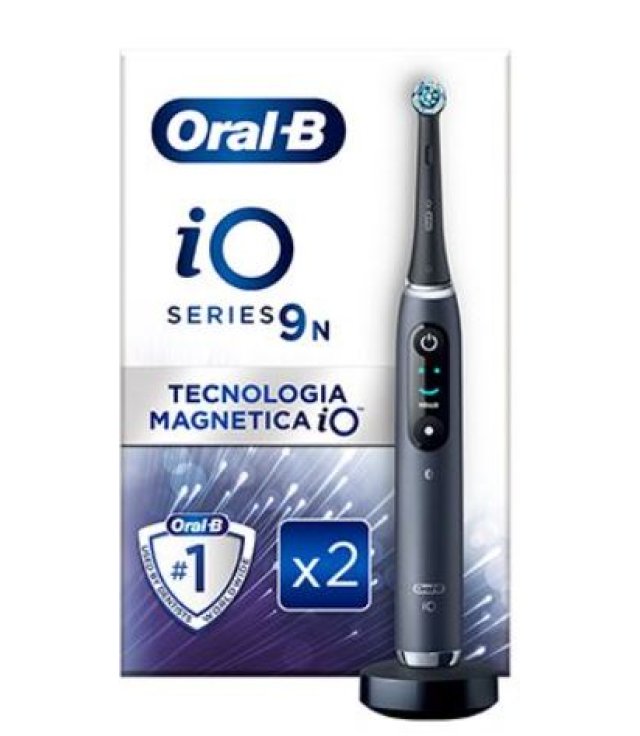 ORALB IO 9 BLACK SPAZZ+2REFILL