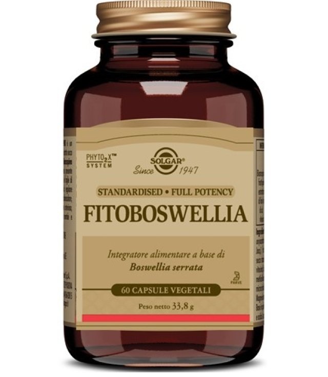 <FITOBOSWELLIA SOLGAR *           60 CPS