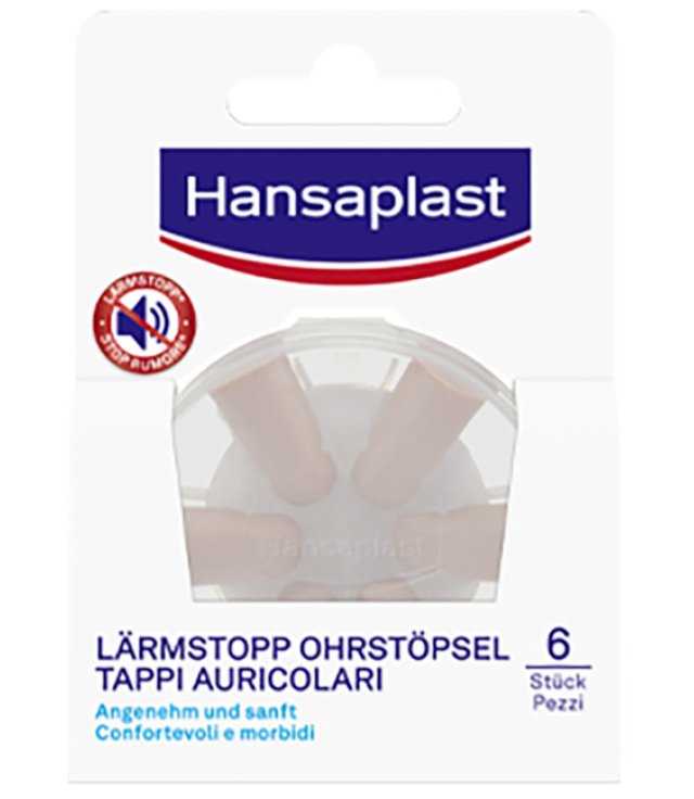 HANSAPLAST EAR PLUGS             6   PZ