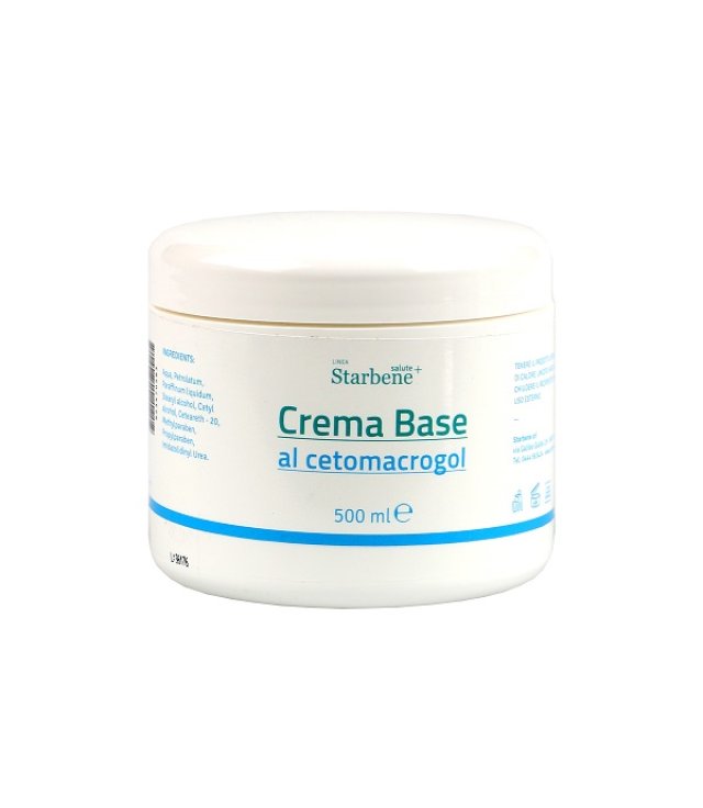 CREMA BASE CETOMACROGOL 500ML