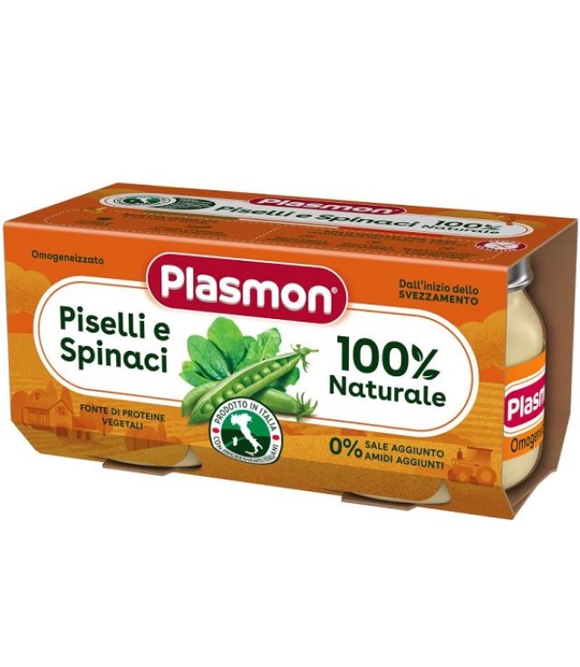 PLASMON OMOG PISELLI SPIN 80GR   2   VAS