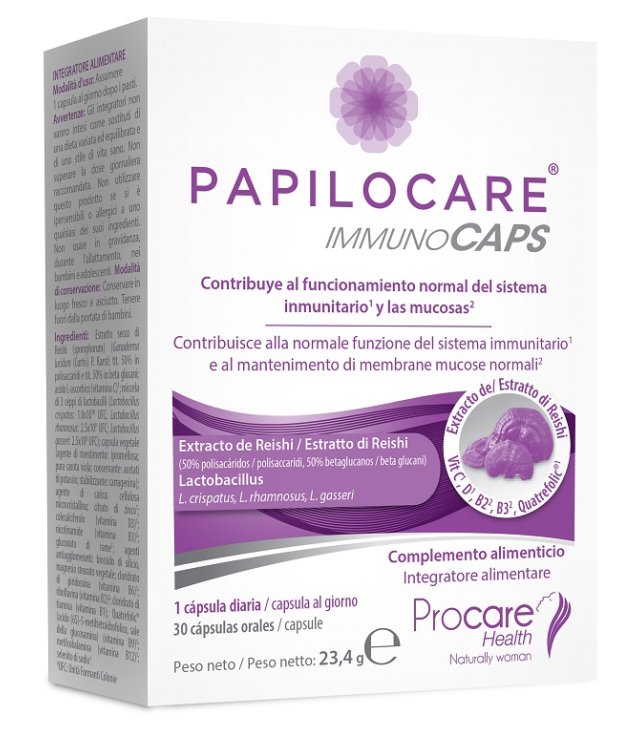 <PAPILOCARE IMMUNOCAPS            30 CPS