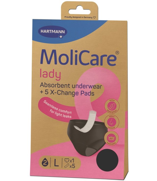 MOLICARE LADY ABS UNDERWEAR L X1 MOLICARE LADY ABS UNDERWEAR L X1