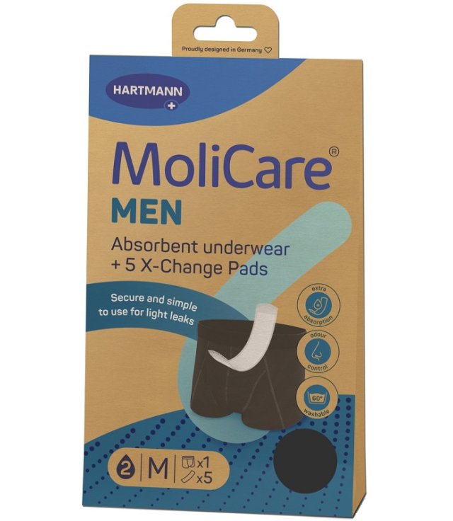 MOLICARE MEN ABS UNDERWEAR M X1 MOLICARE MEN ABS UNDERWEAR M X1