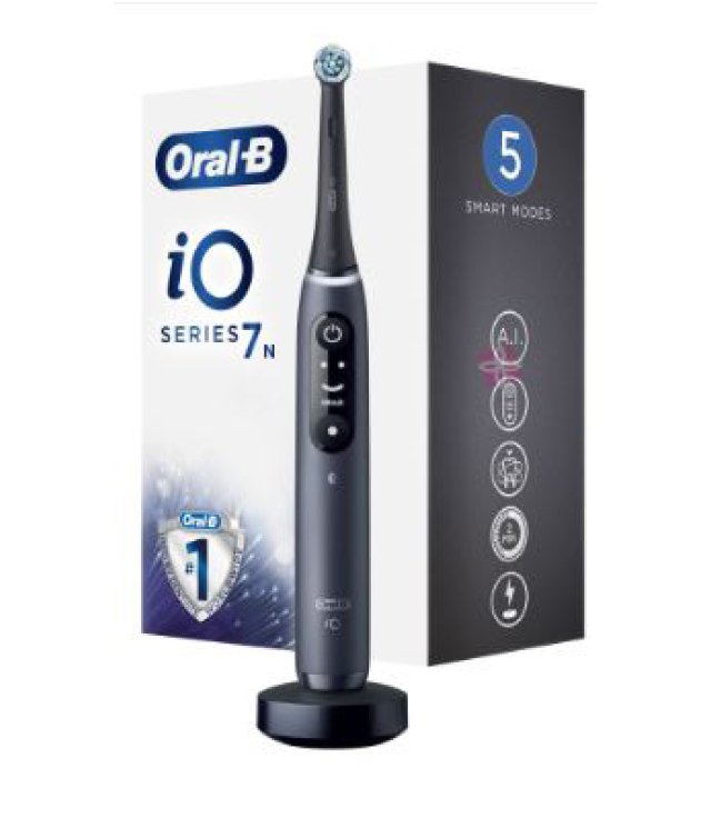 ORALB IO 7 BLACK SPAZZ+2REFILL