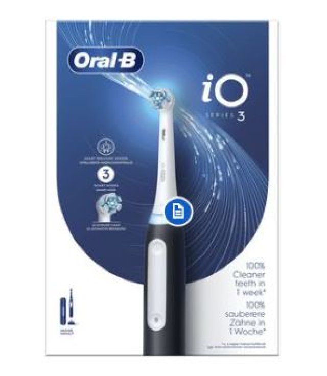 ORALB IO3S BLACK SPAZZ ELETT