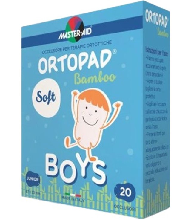 CEROTTO OCULARE PER ORTOTTICA ORTOPAD SOFT BOYS REGULAR 20 PEZZI