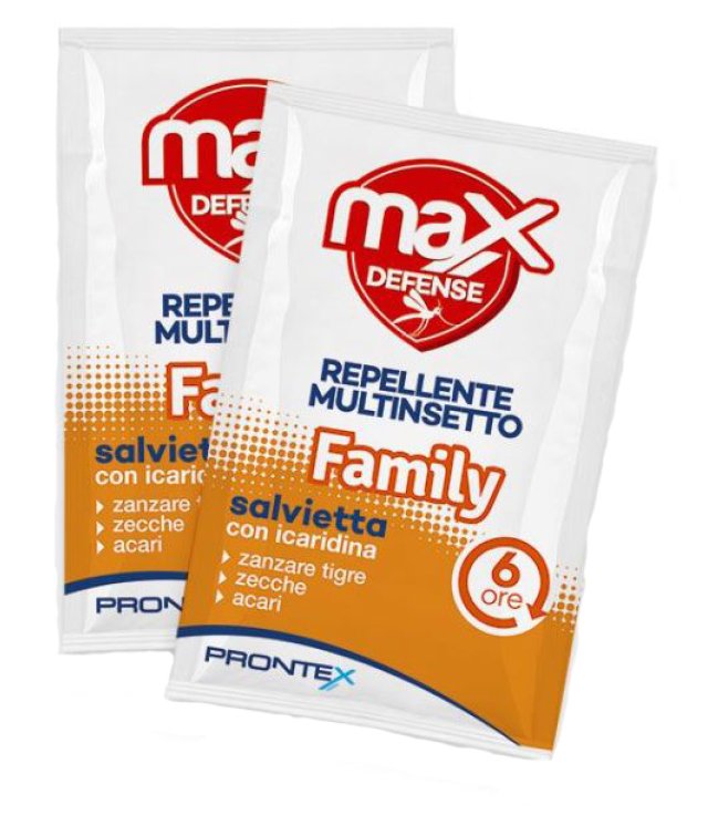 PRONTEX MAX DEFENSE SALVETTINE FAMILY 6 PEZZI