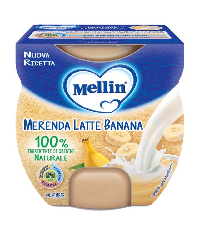 MELLIN MEREN LATTE BANANA 100GR  2   VAS