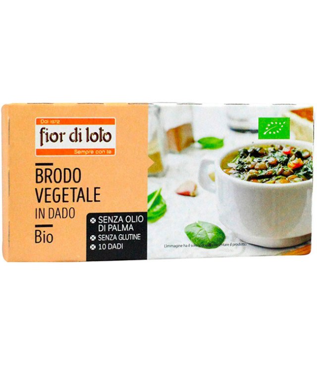 <BRODO VEG DADO S/PAL S/G 100GR