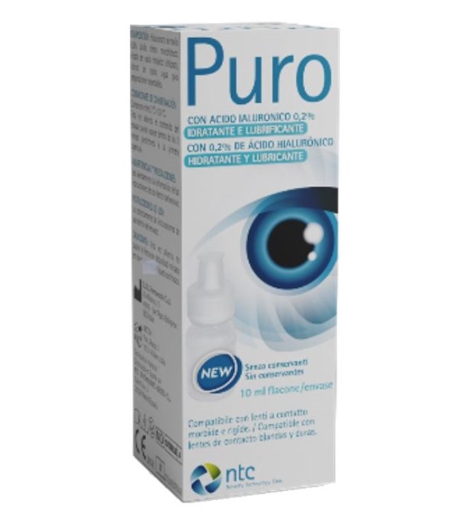 PURO GOCCE OCULARI AC IAL 10ML       S/C