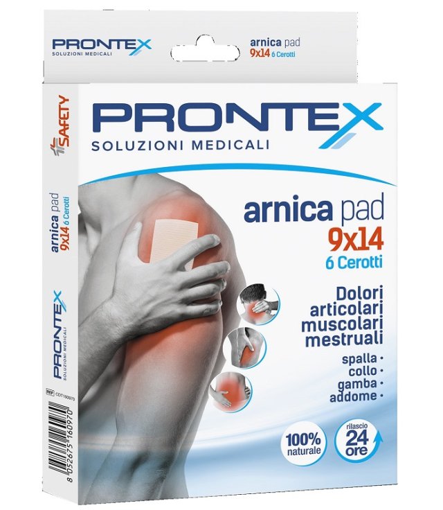 CEROTTO PRONTEX ARNICA PAD 9 X 14 6 PEZZI