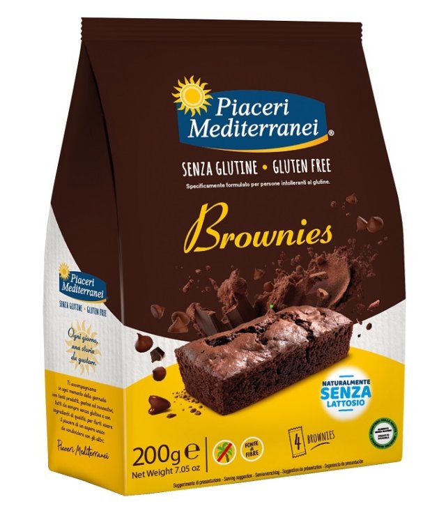 PIACERI MEDIT.BROWNIES 200G PIACERI MEDIT.BROWNIES 200G