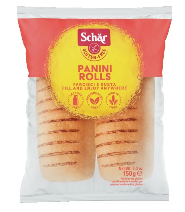 SCHAR PANINI ROLLS 2X75GR S/G