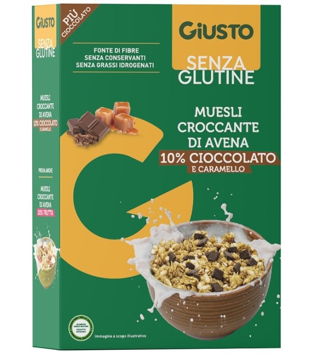 GIUSTO S/G MUESLI AVE/CIOC275G