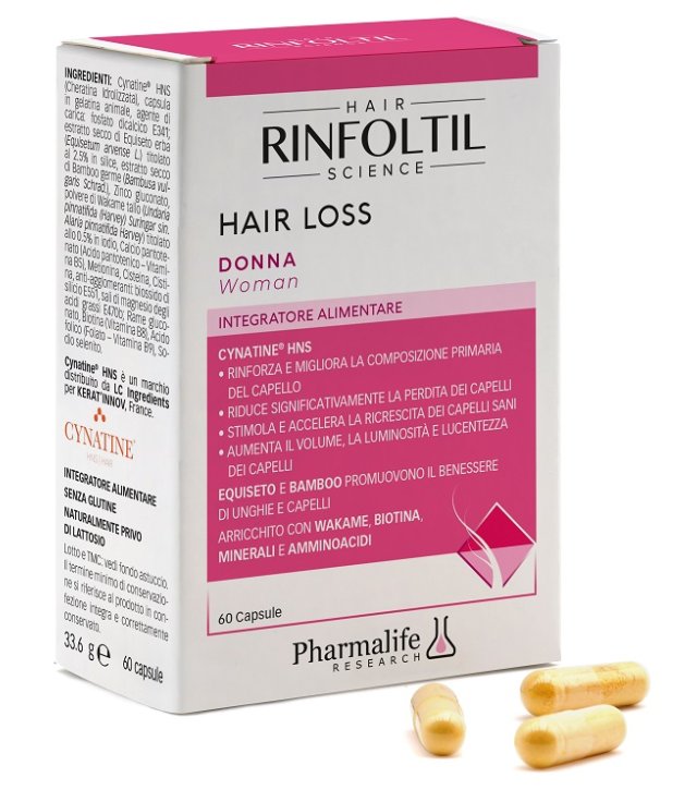 <RINFOLTIL HAIR LOSS DONNA        60 CPS