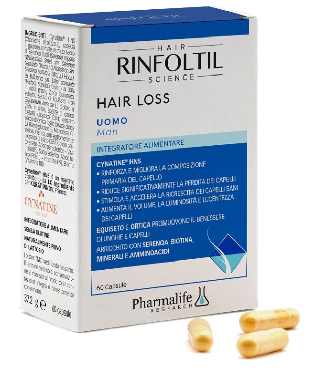 <RINFOLTIL HAIR LOSS UOMO         60 CPS