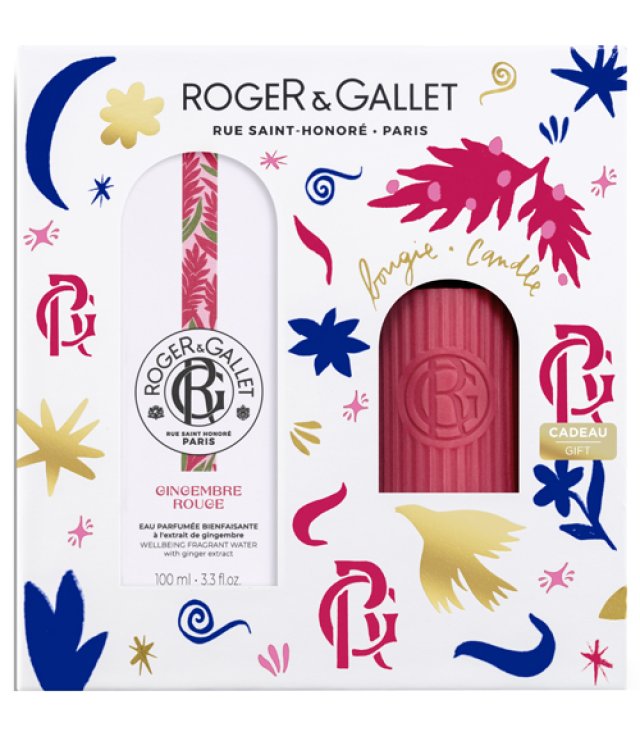 ROGER&GALLET SET NATALE GINGR 100 ML + CANDELA