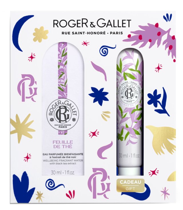 ROGER&GALLET SET NATALE FEUILLE EAU DE TOILETTE 30 ML + CREMA MANI 30 ML