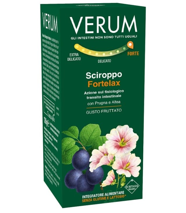 VERUM FORTELAX SCIROPPO FRUTTATO 126 G NEW