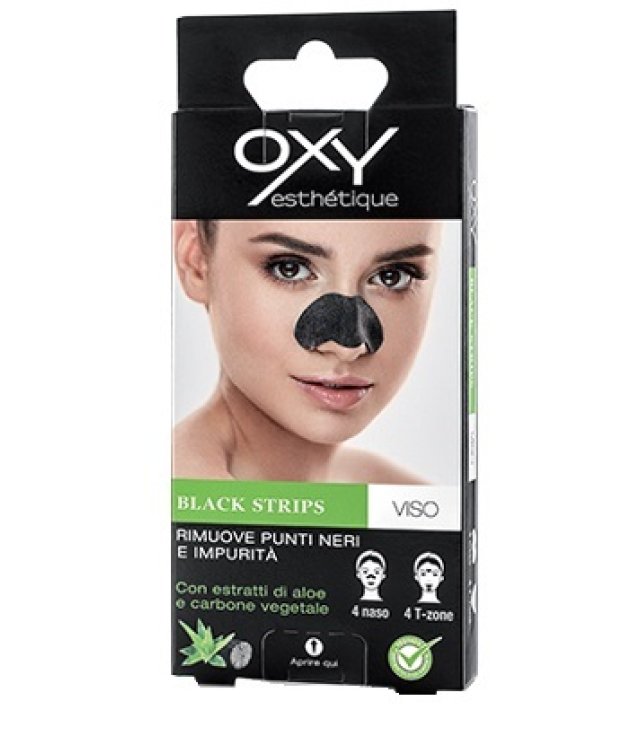 OXY BLACK STRIPS 8PZ