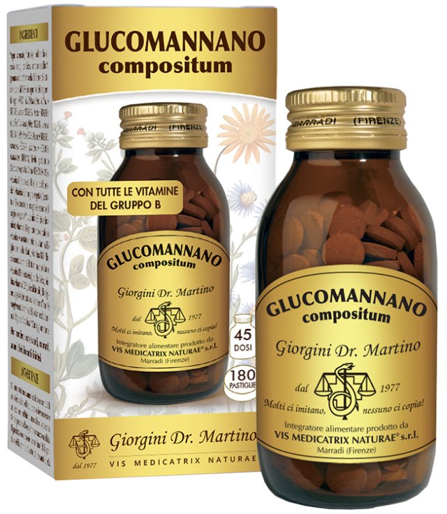 GLUCOMANNANO 180PAST