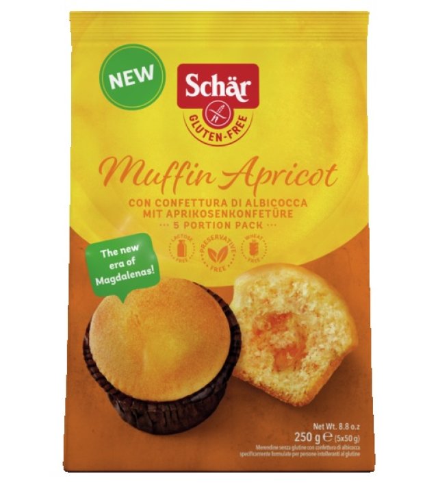 SCHAR MUFFIN APRICOT 5PZ