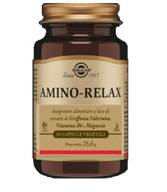 SOLGAR AMINO RELAX 30CPS VEG