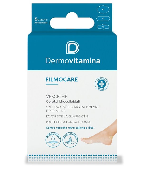 DERMOVITAMINA FILM CER.VESC. 6PZ DERMOVITAMINA FILM CER.VESC. 6PZ