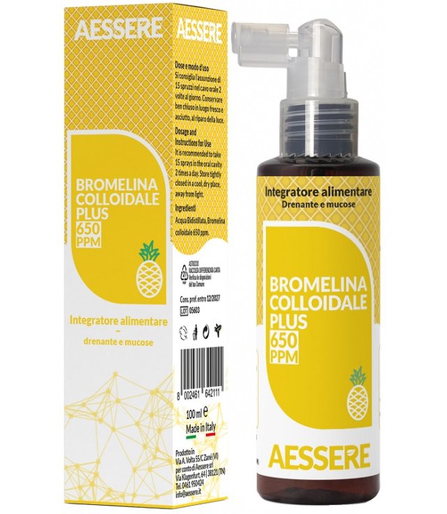 BROMELINA COLLOIDALE PLUS 650