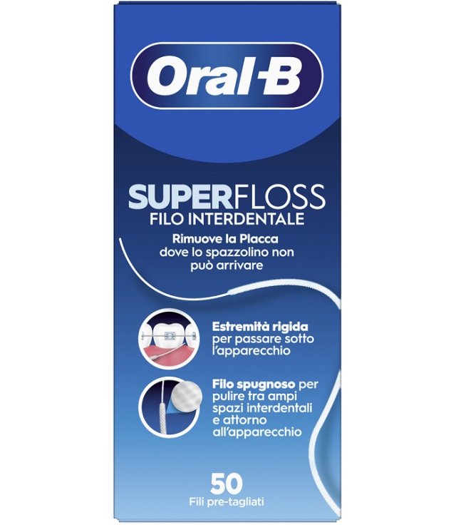 ORAL B MAN FILO SUPERFLOS        50  PZ