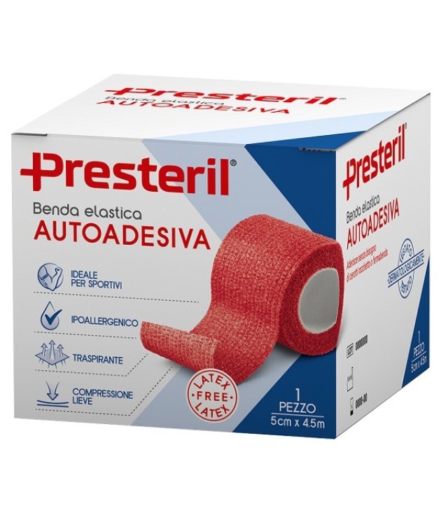 PRESTERIL BENDA EL 5X450 ROSSO